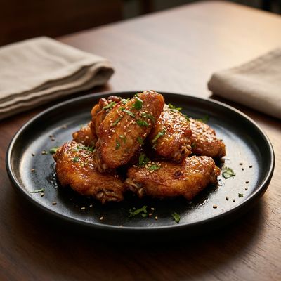 Prawn Paste Chicken Wings